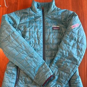Patagonia Nanopuff jacket women’s M teal (branded)
